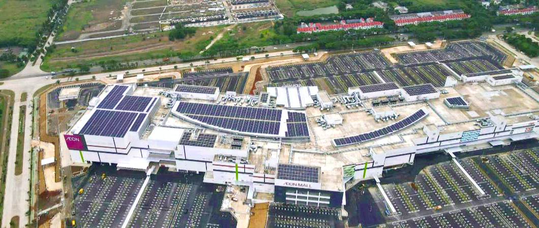 Gandeng SNN, AEON Mall pasang PLTS atap di beberapa lokasinya