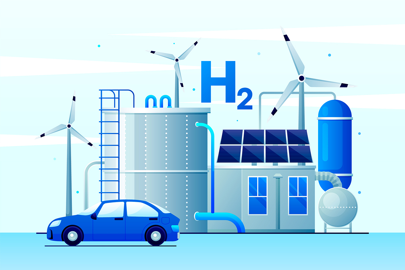 Mengenal Perbedaan Hidrogen Hijau dan Hidrogen Biru